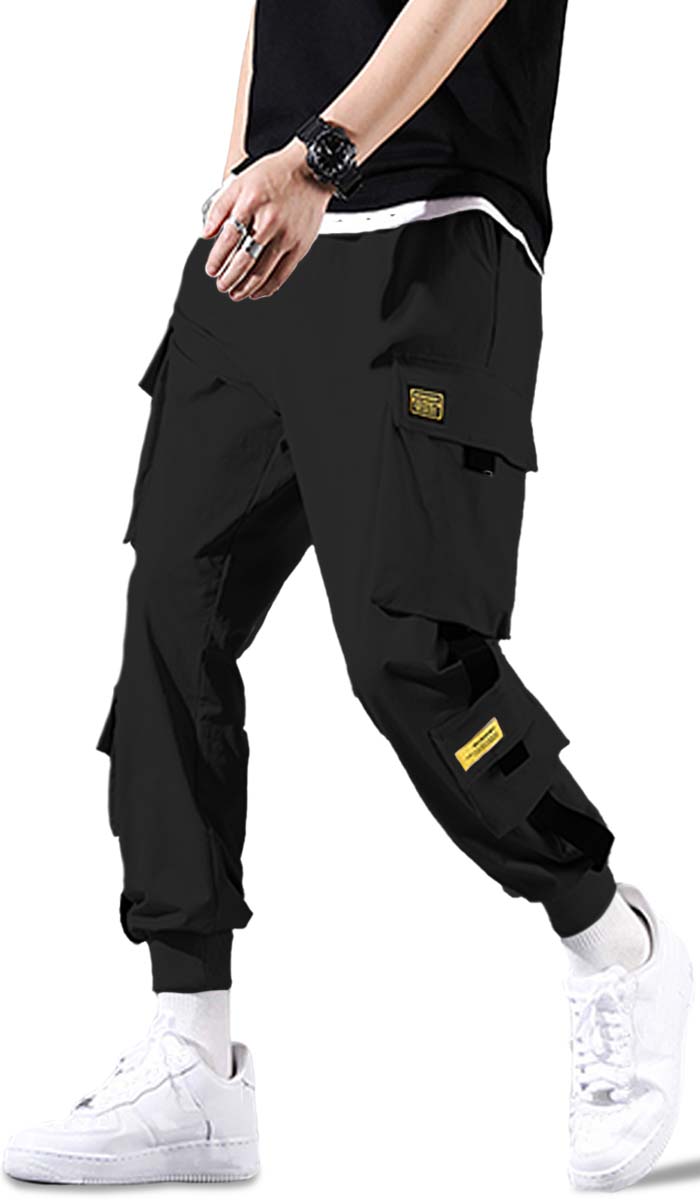 Pantalones Cargo para Hombre de Ajuste Relajado Pantalon tipo Cargo con Bolsas Laterales Mayoreo