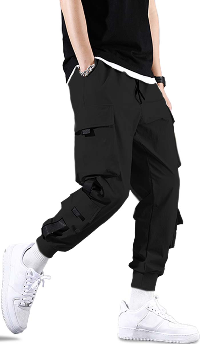 Pantalones Cargo para Hombre de Ajuste Relajado Pantalon tipo Cargo con Bolsas Laterales Mayoreo
