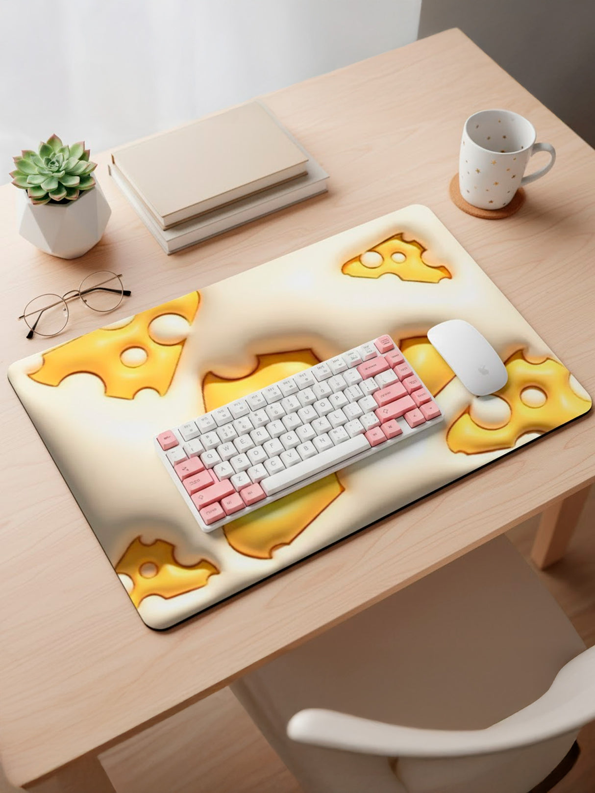 Mouse Pad Antideslizante Tapete De Escritorio Impermeable