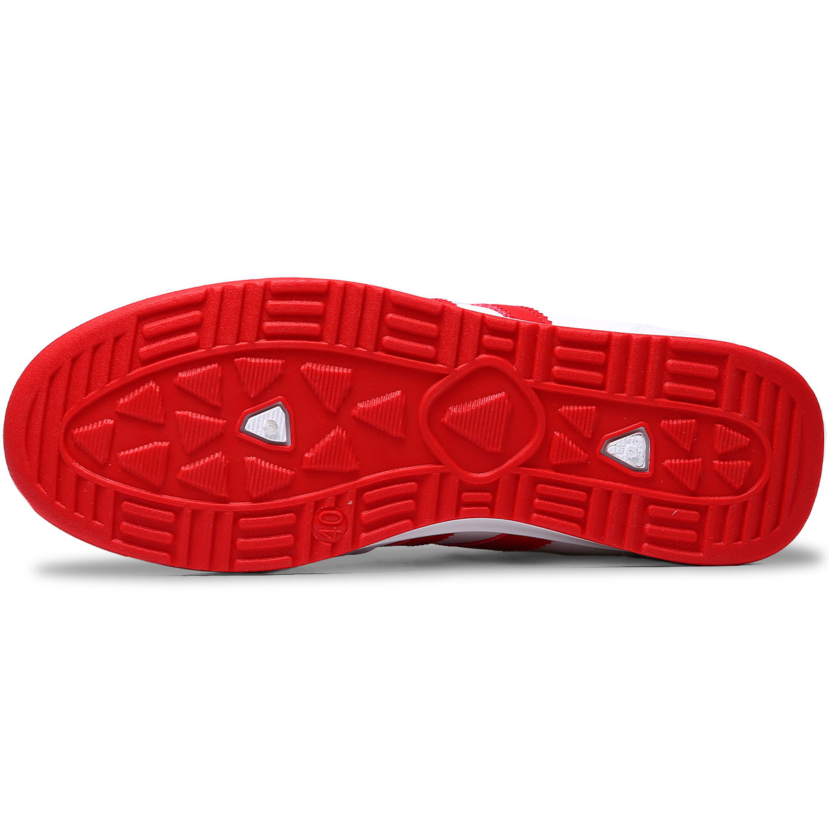 Zapatilla casual de punta redonda para hombre, Tenis con suela antideslizante con sensacion suave, Zapato deportivo estilo urbano