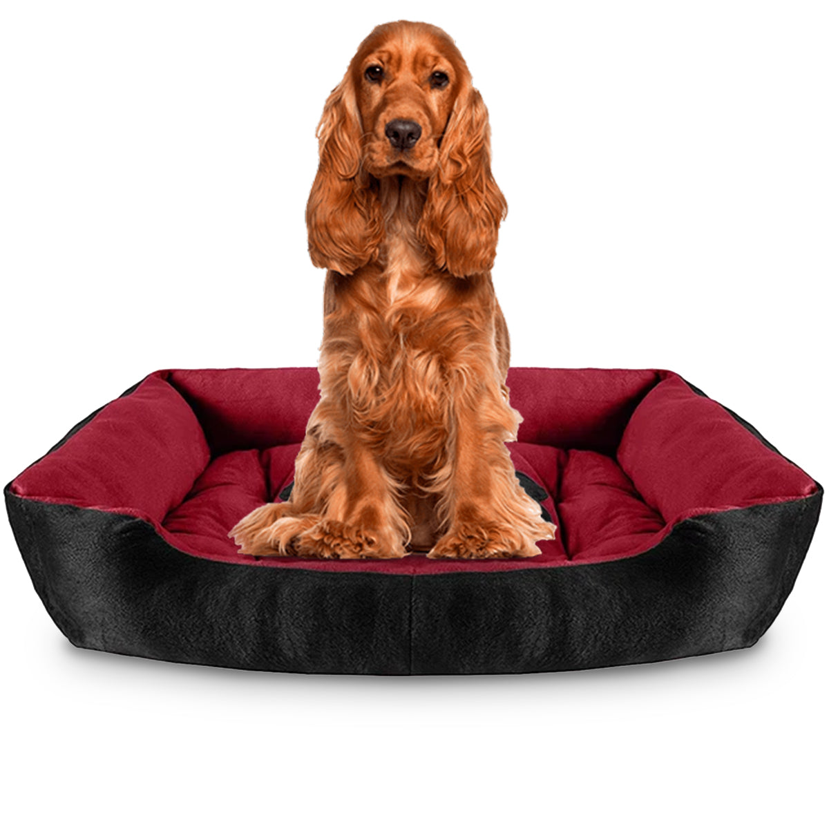 Cama Para Perro Suave Cómoda Y Ligera Antiestrés
