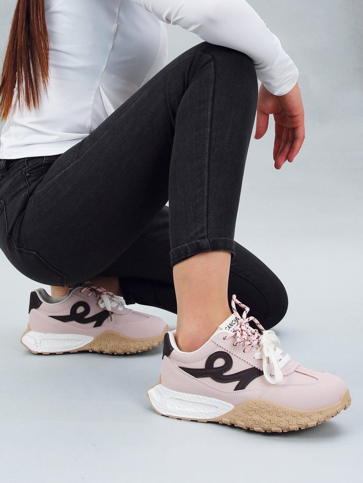 Tenis Mujer Plataforma Sneakers Antideslizante Estilo Casual