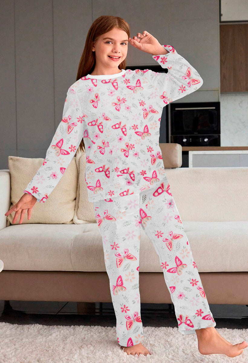 Pijama Para Niña Conjunto 2 Piezas Elegante invierno