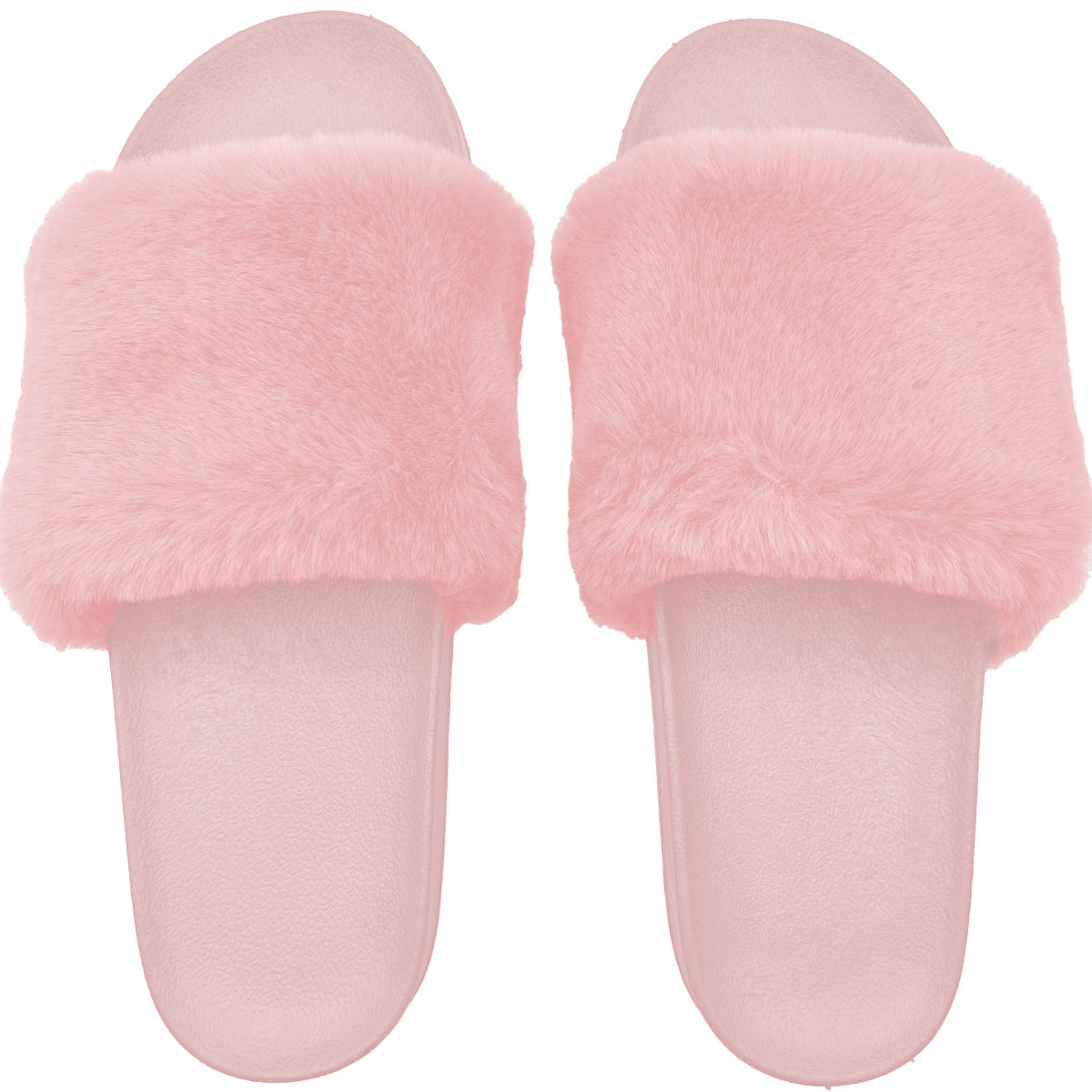 Pantuflas De Mujer Antideslizante Cómodas Sandalias Peluche