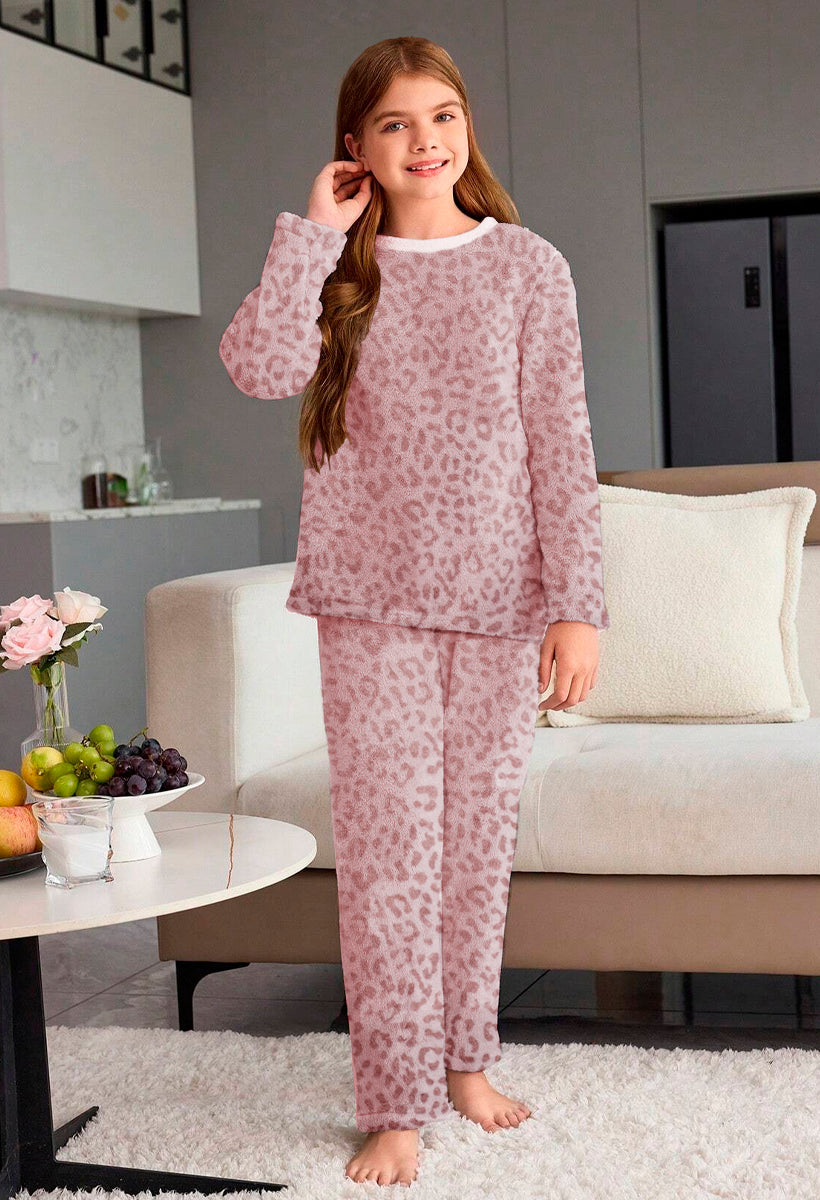 Pijama Para Niña Conjunto 2 Piezas Elegante invierno
