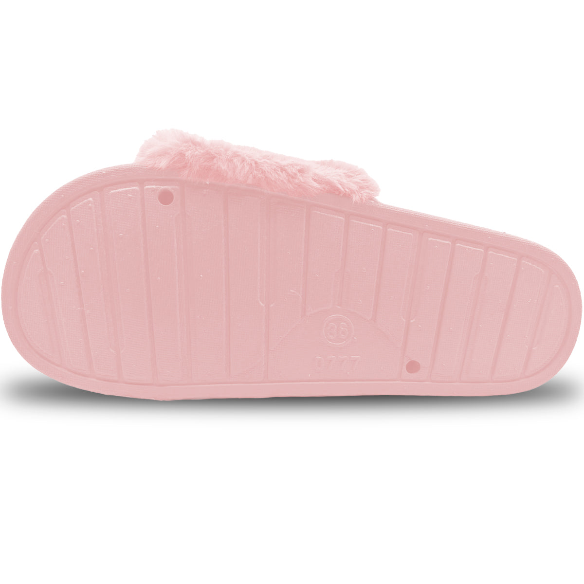 Pantuflas De Mujer Antideslizante Cómodas Sandalias Peluche