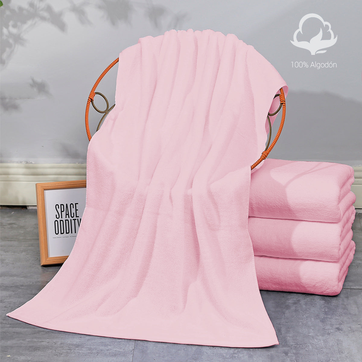 Toalla De Baño Grande Completo 100% Algodón Suave MAYOREO