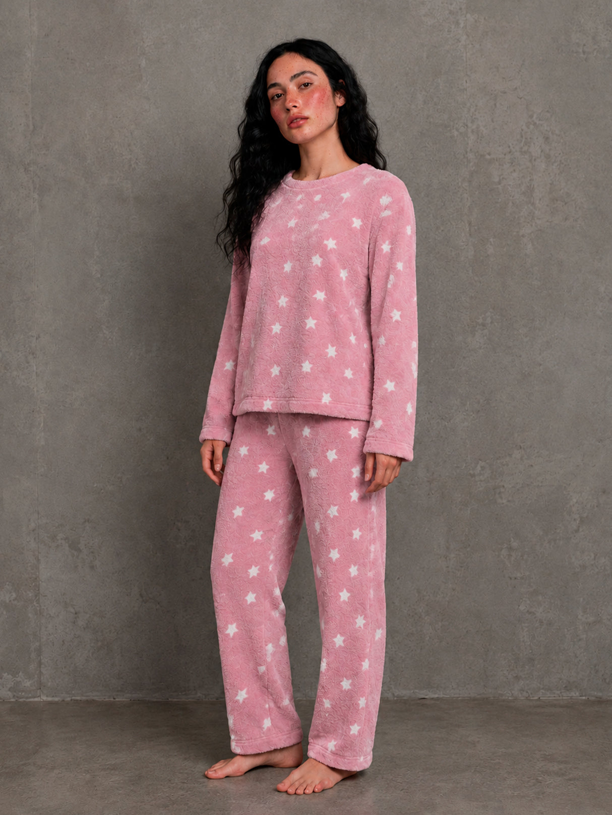 Pijama Para Mujer Conjunto 2 Piezas Elegante invierno