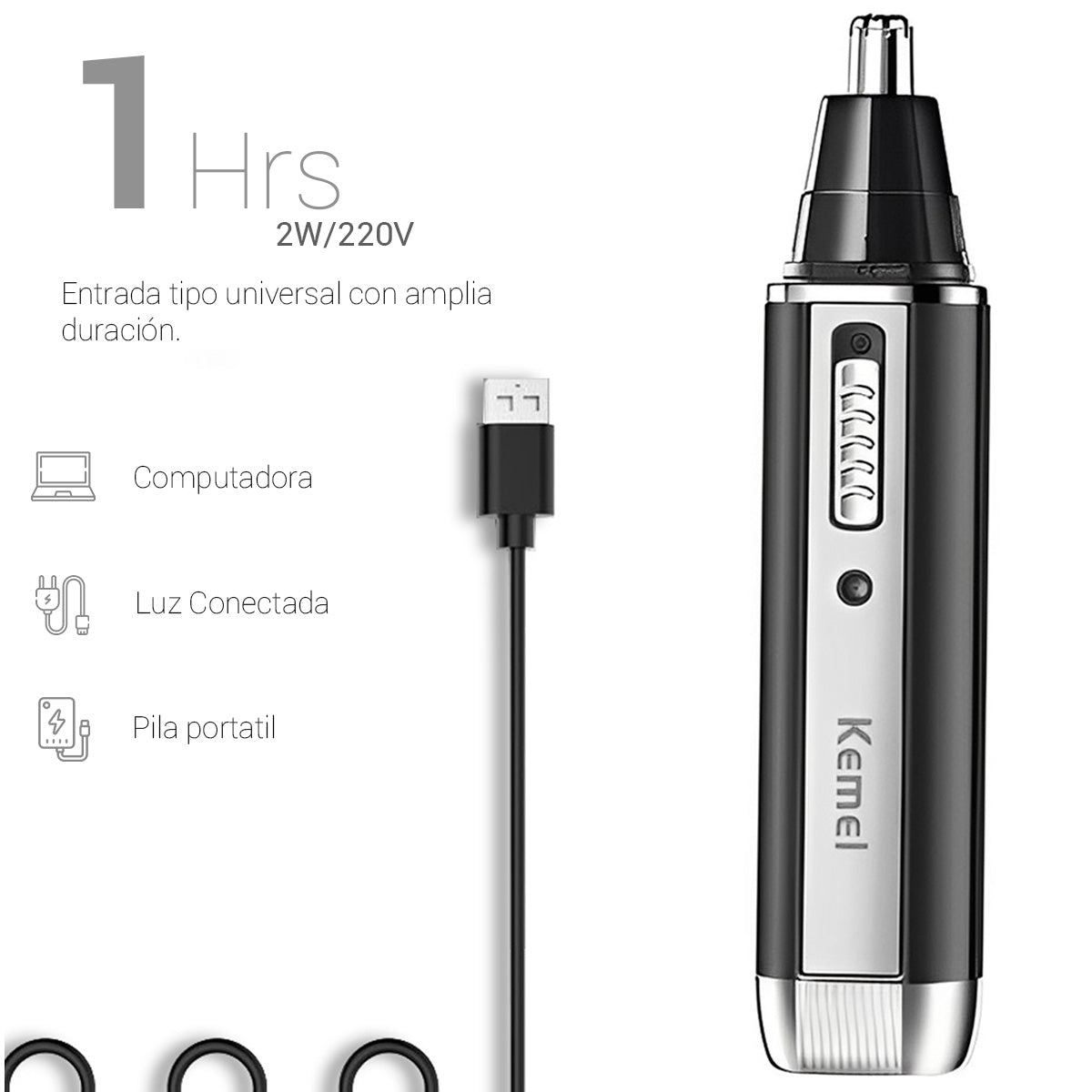 Rasuradora Eléctrica Portátil