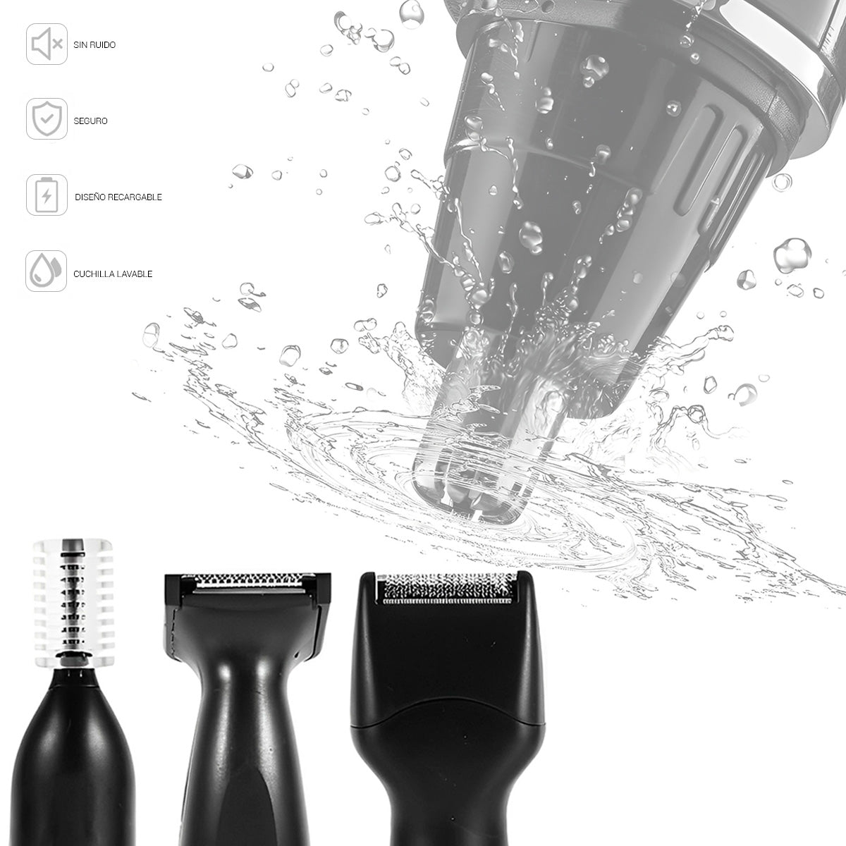 Rasuradora Eléctrica Portátil