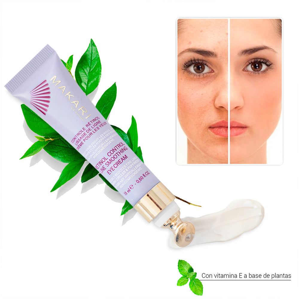 Retinol Control Line Cremas Suavizantes Makari Para Ojos Tipo De Piel Todas