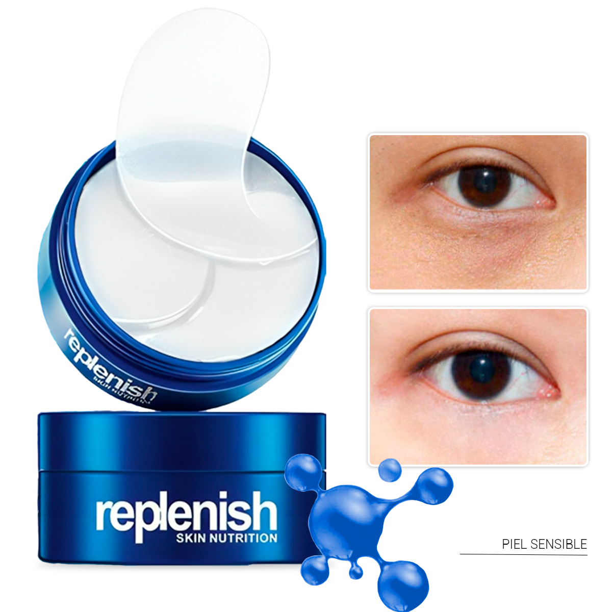 Parches Antiarrugas Hidratantes Para Ojos Todo Tipo De Piel