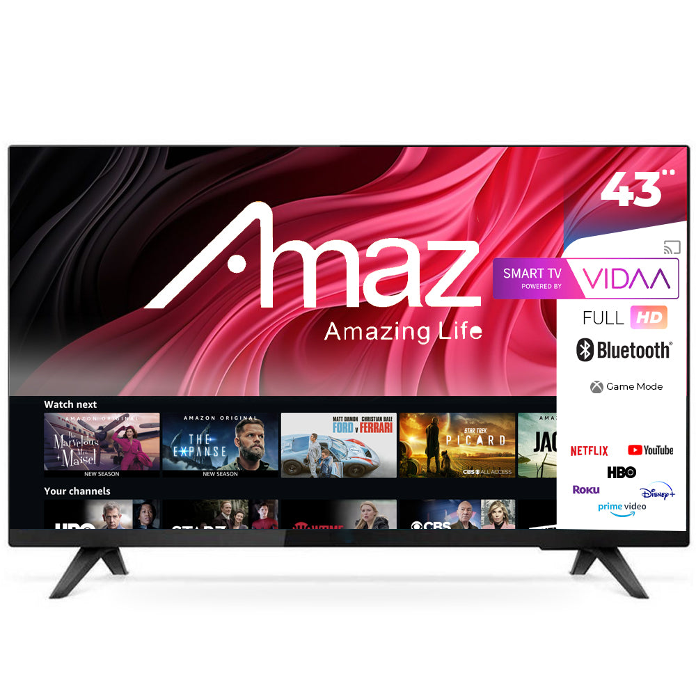 Smart Tv Pantalla Led De 43 Pulgadas Amaz