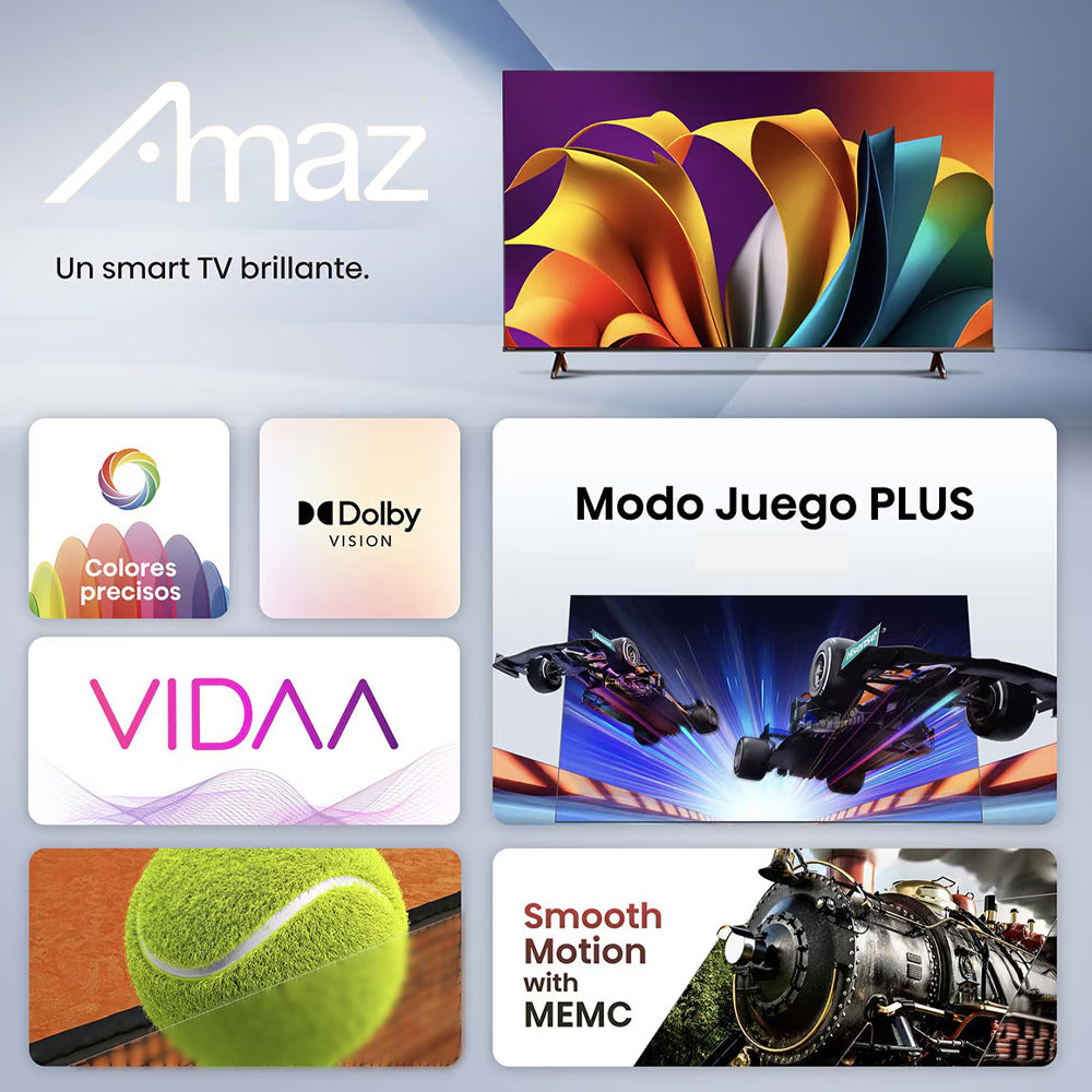 Smart Tv Pantalla Led De 43 Pulgadas Amaz