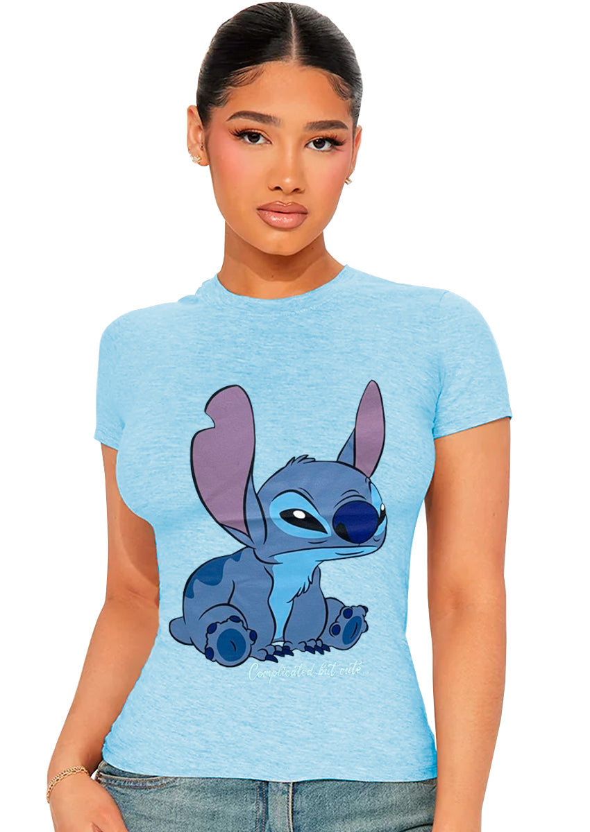 Playera para Dama Estampada Shendy Vendy X Stitch