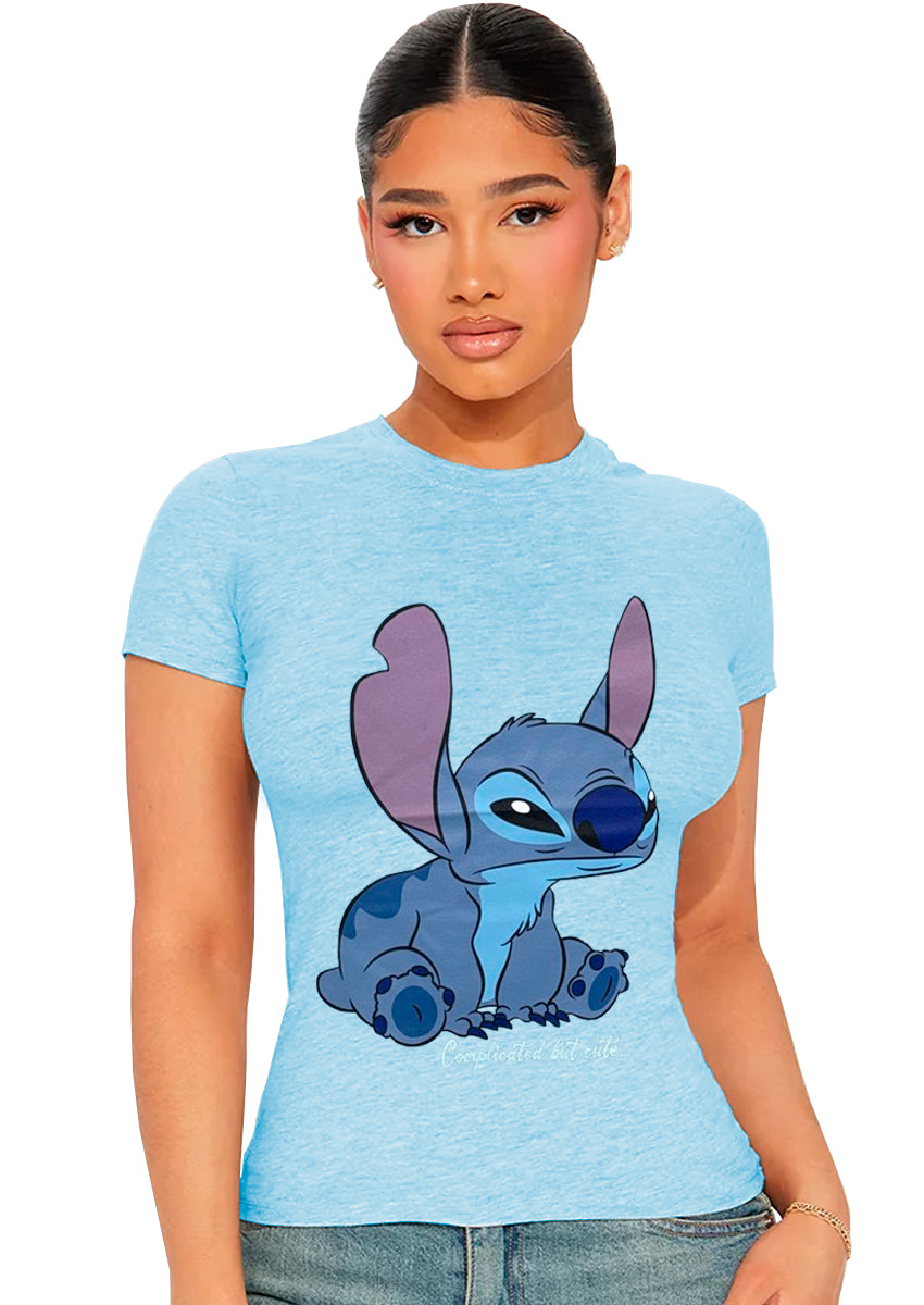 Playera para Dama Estampada Shendy Vendy X Stitch
