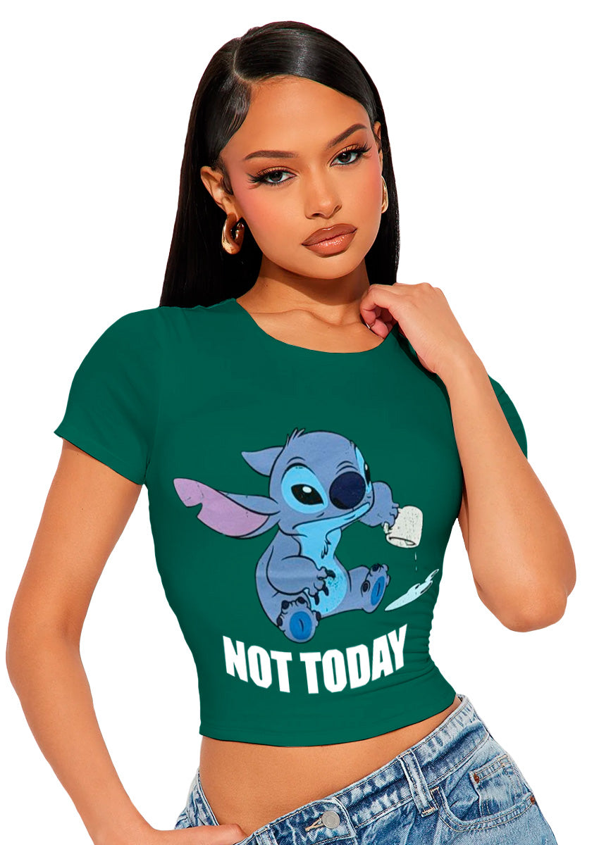 Playera para Dama Estampada Shendy Vendy X Stitch