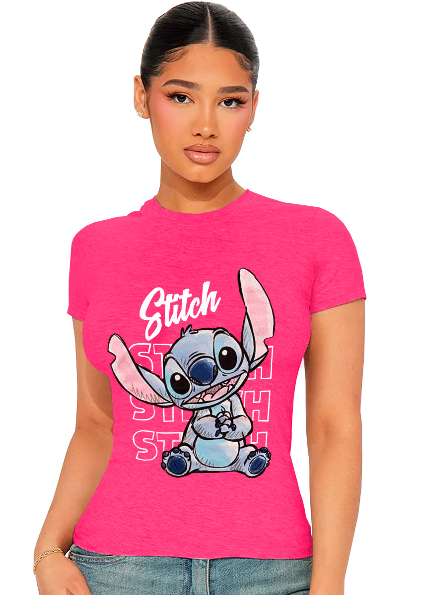 Playera Para Mujer Cómics Disney Licencias Original 100% Algodón