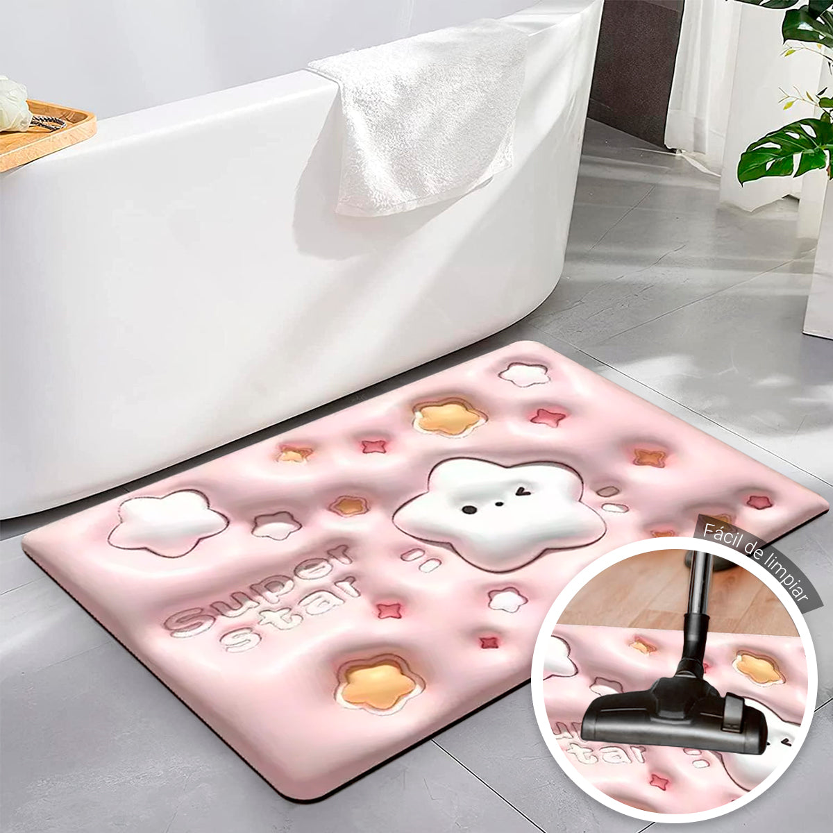 Tapete Para Baño Antiderrapante