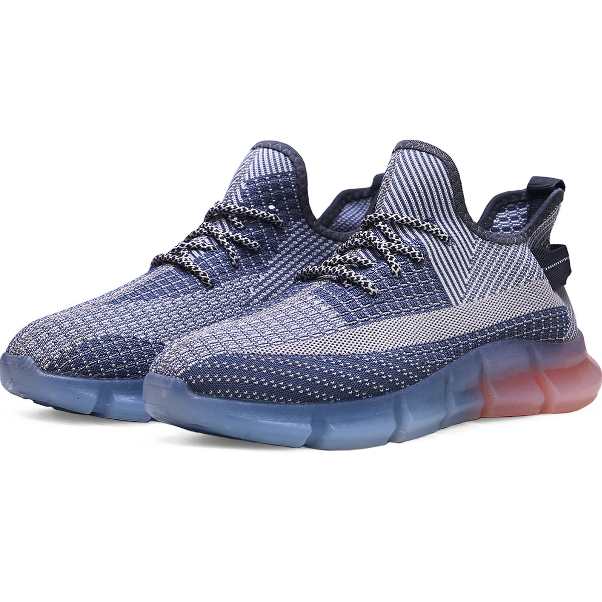 Zapatos para hombre de moda color solido, Zapatillas versatiles con cordones, Tenis adecuados para deportes de uso diario de moda