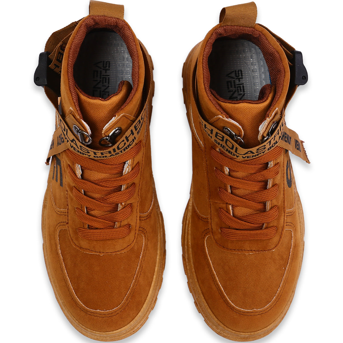 Bota Tenis para Hombre de Plataforma, Informales, Transpirable, Antideslizante, con Cordones, Zapatillas Duraderas para Actividades al Aire Libre, Ligeras para Exteriores, Estilo Urbano