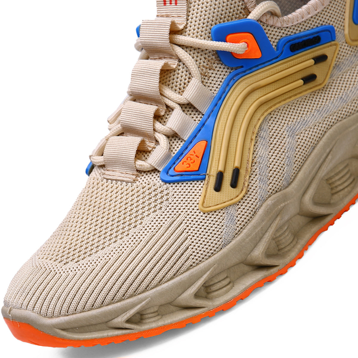 Tenis casual para hombre deportivo de entrenamiento Tenis para hombre con suela gruesa de absorcion de impacto, Zapatos casuales para exteriores de moda