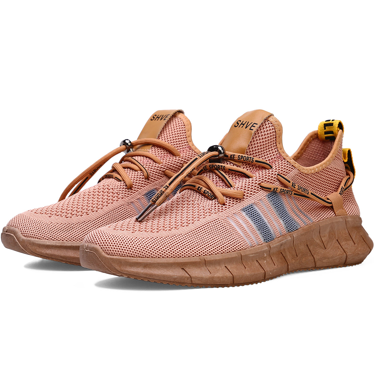 Zapatillas deportivas de malla transpirable para hombre, Zapatos deportivos ligeros para correr de hombre, Tenis casuales con suela engrosada de punta redonda para caminar, correr, ejercicio