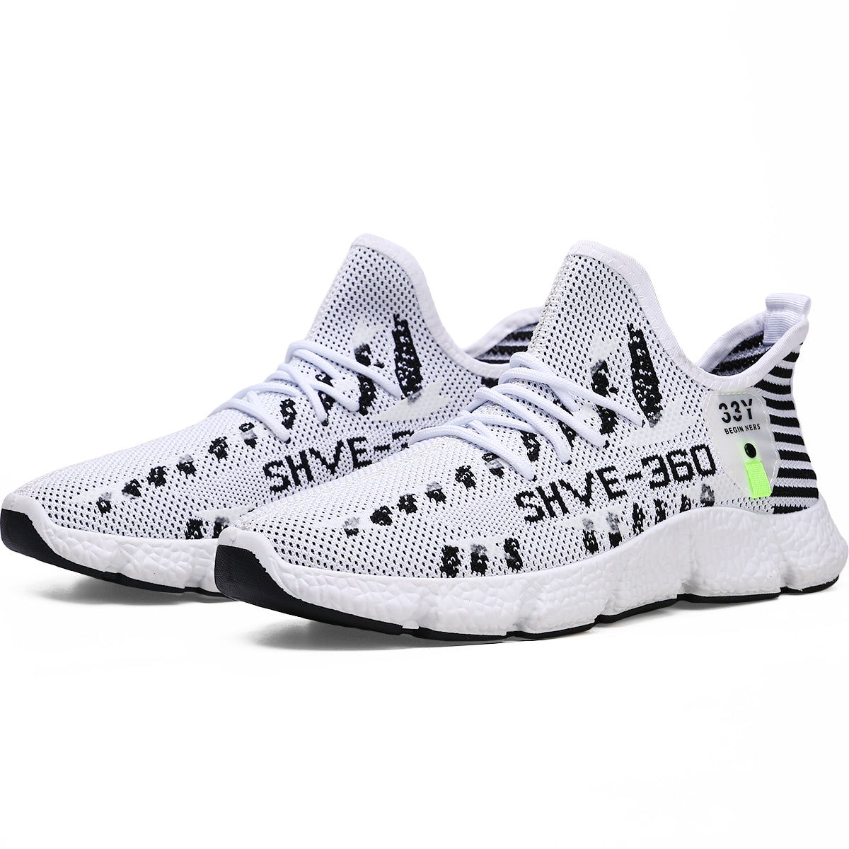 Zapatillas de deporte de moda para hombre de color solido, tela de malla liviana y transpirable, Suela suave comoda que brinda estabilidad, Tenis adecuado para caminar, deportes, correr, ejercicio, uso diario