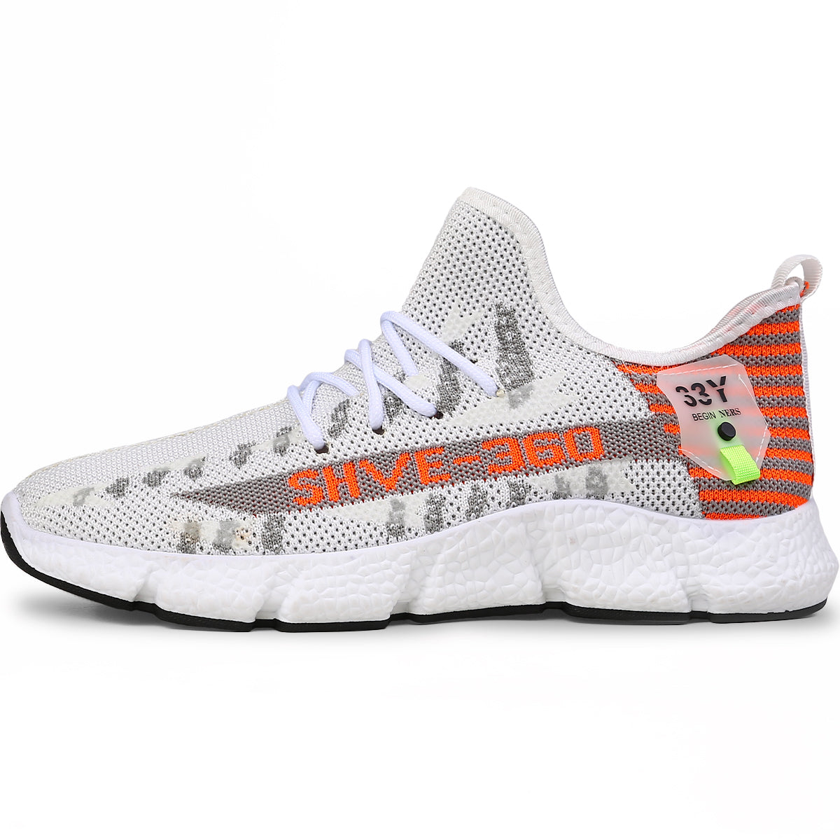 Zapatillas de deporte de moda para hombre de color solido, tela de malla liviana y transpirable, Suela suave comoda que brinda estabilidad, Tenis adecuado para caminar, deportes, correr, ejercicio, uso diario