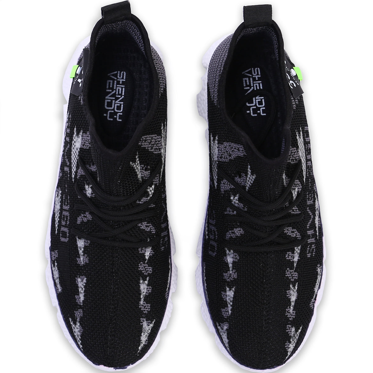 Zapatillas de deporte de moda para hombre de color solido, tela de malla liviana y transpirable, Suela suave comoda que brinda estabilidad, Tenis adecuado para caminar, deportes, correr, ejercicio, uso diario