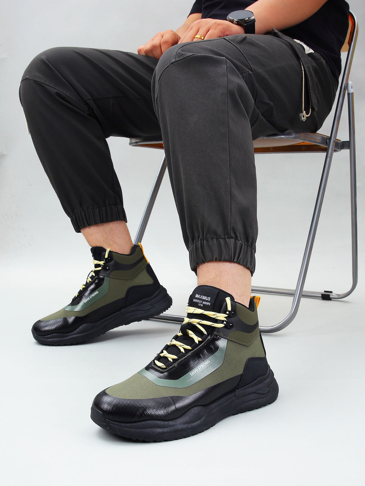 Botas Casuales De Hombre Confort