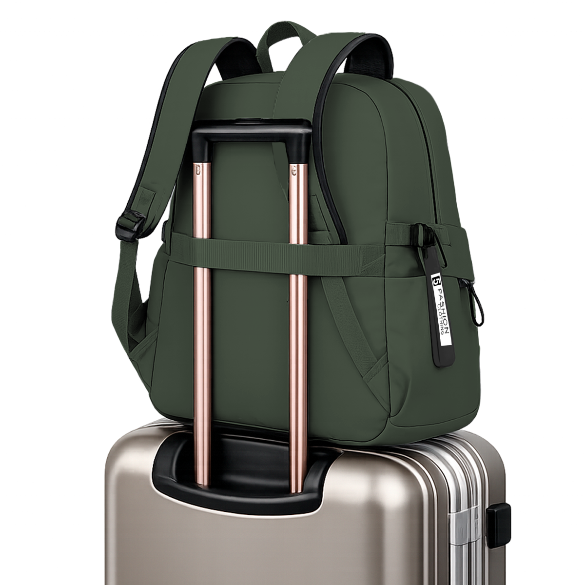 Mochila Backpack Vinipiel Contra Agua De Viaje Porta Laptop