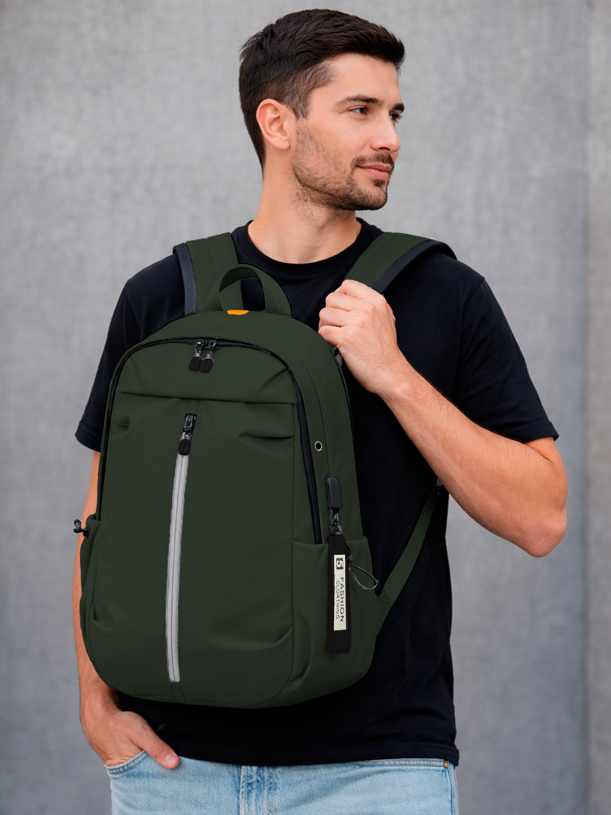 Mochila Backpack Vinipiel Contra Agua De Viaje Porta Laptop