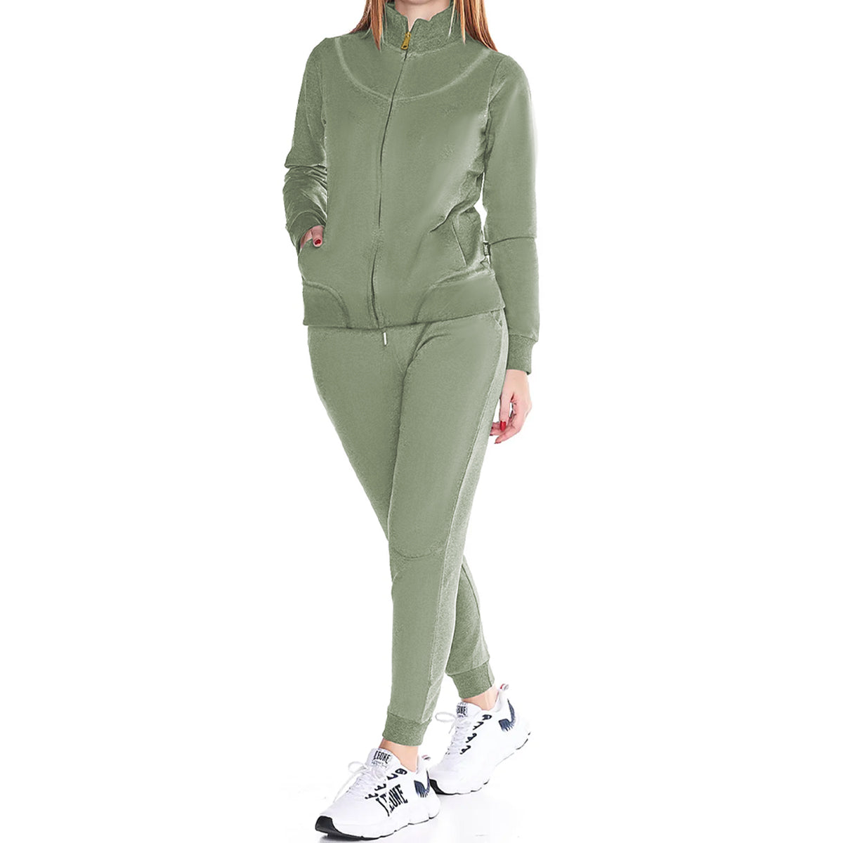 Conjunto Deportivo Pants Y Sudadera Para Dama 2 Piezas