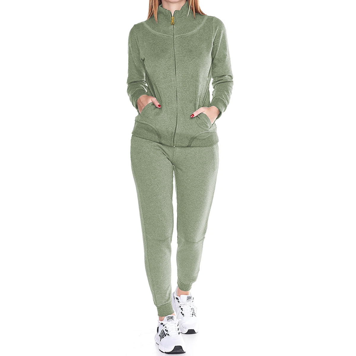 Conjunto Deportivo Pants Y Sudadera Para Dama 2 Piezas