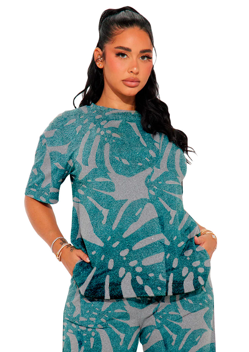 Set de Pijama para Mujer Conjunto Elegante Camisa Pantalon Suave para Descanso