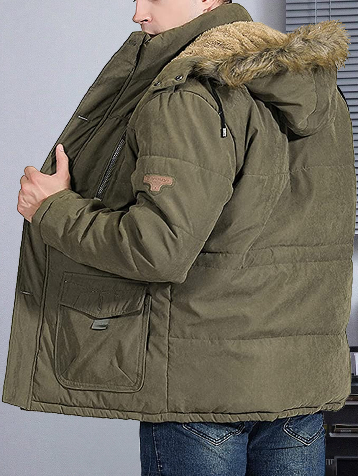 Chamarra Cazadora Hombre MAYOREO