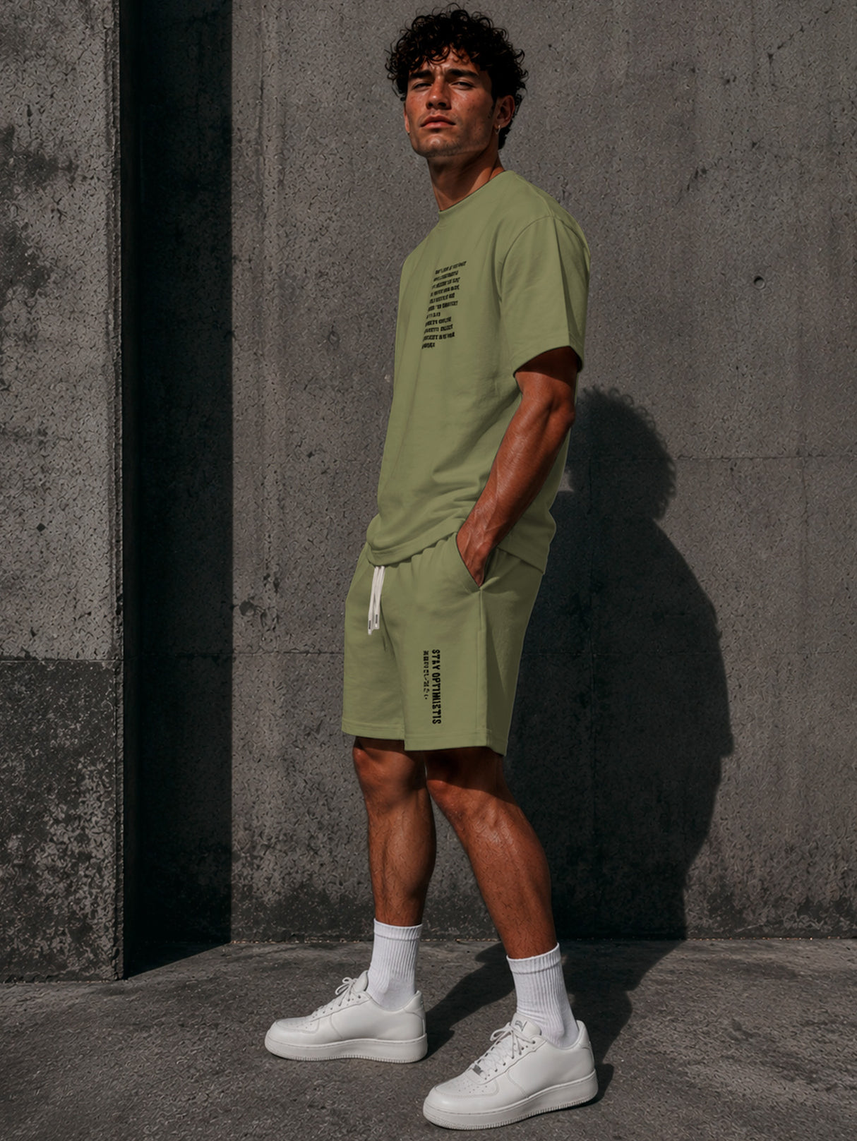 Conjuntos Deportivo Hombre Verano Playera Manga Corta