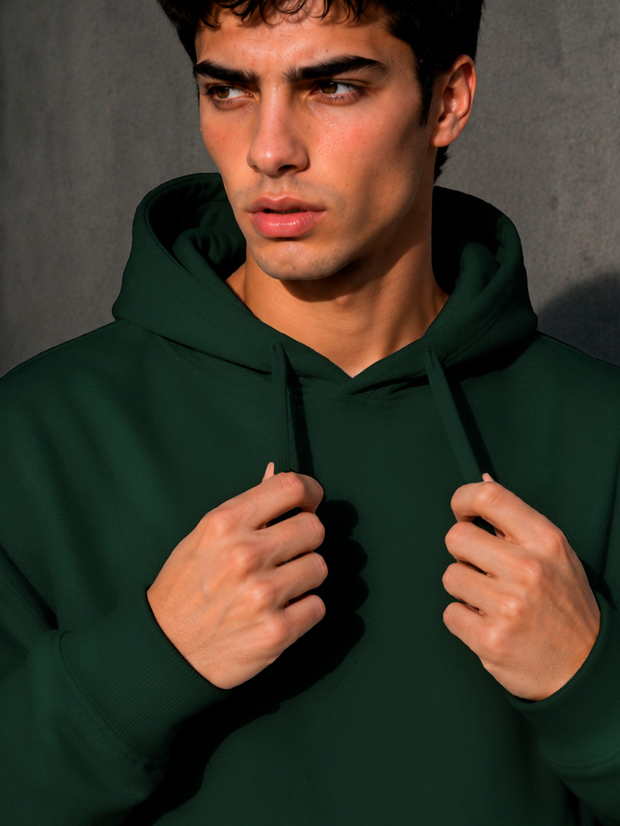 Sudadera Hombre Con Capucha De Calidad Hoodie
