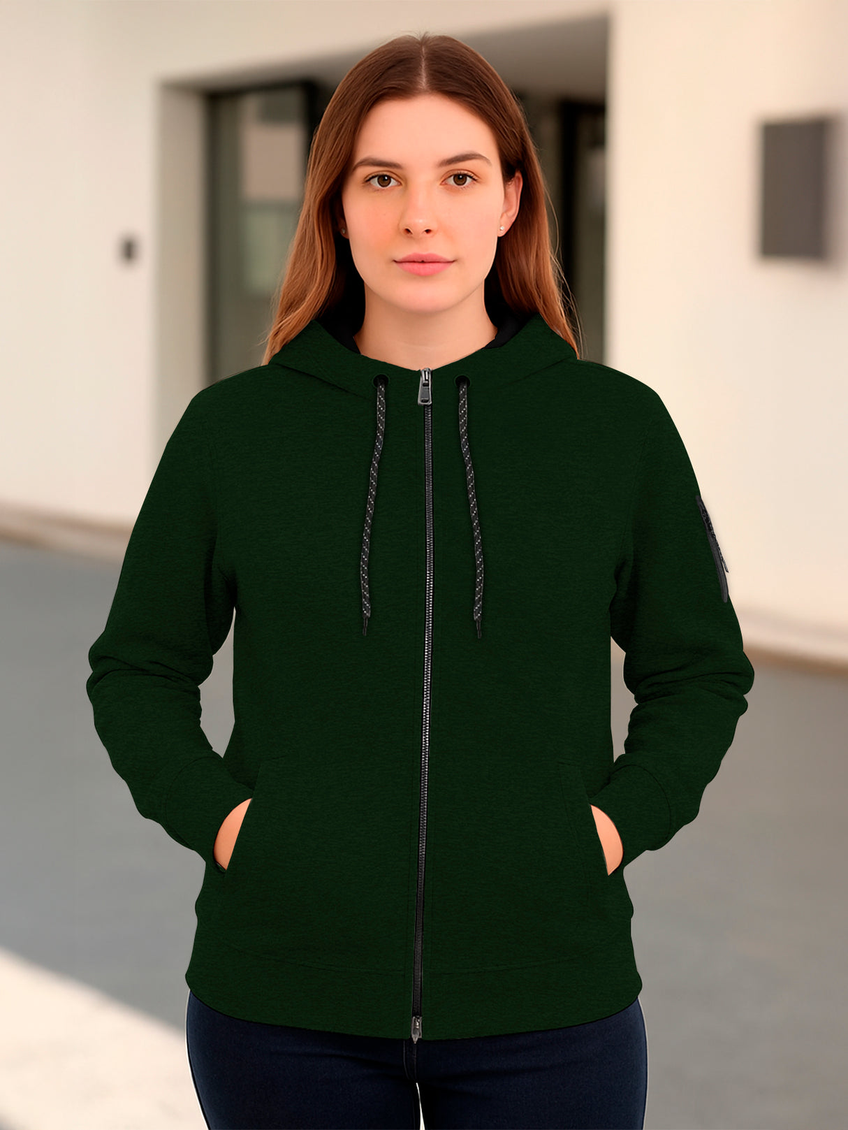 Sudadera Mujer Con Capucha De Calidad