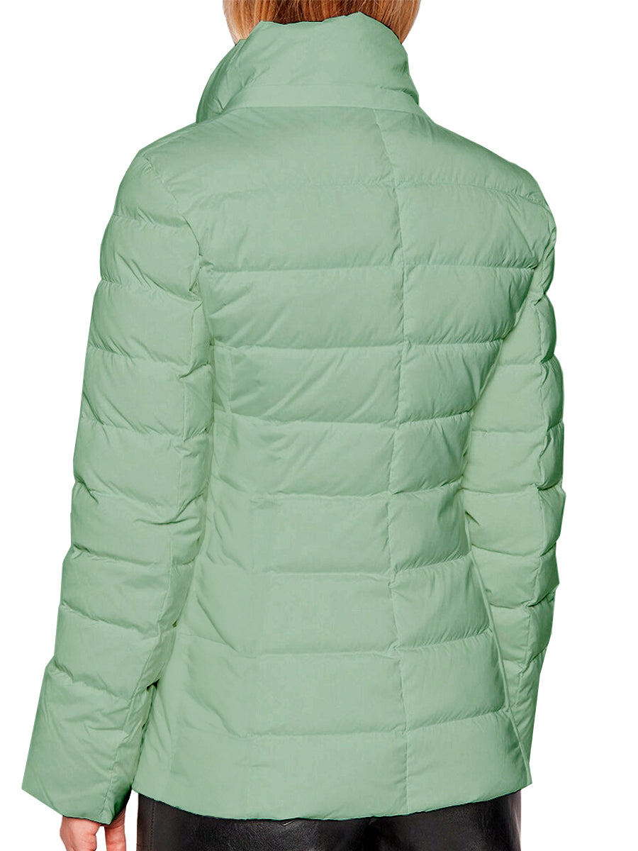 Chamarra Para Mujer Repelente Termico Con Gorro Desmontable