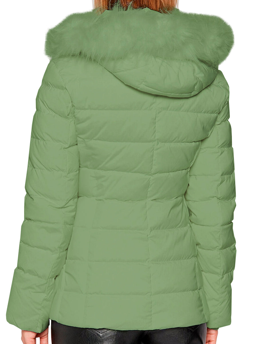 Chamarra Para Mujer Termica con Capucha Desmontable Mayoreo