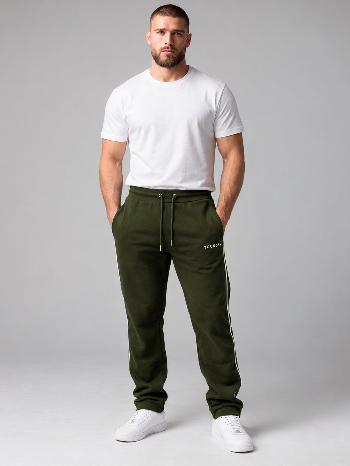 Pants Para Hombre Slim Fit Jogger Deportivo Elastico