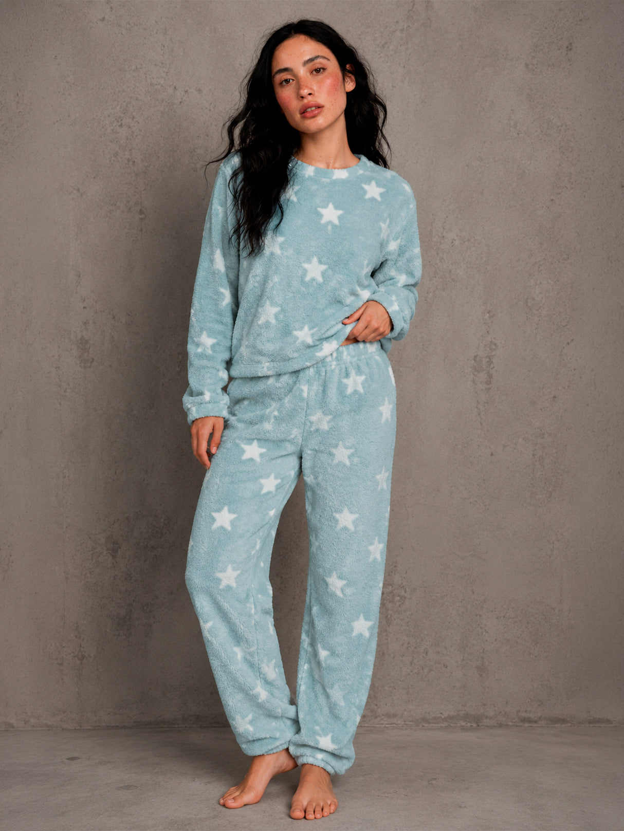 Pijama Para Mujer Conjunto 2 Piezas Elegante invierno