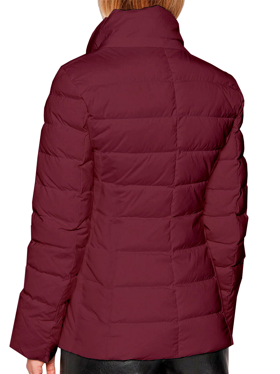 Chamarra Para Mujer Repelente Termico Con Gorro Desmontable