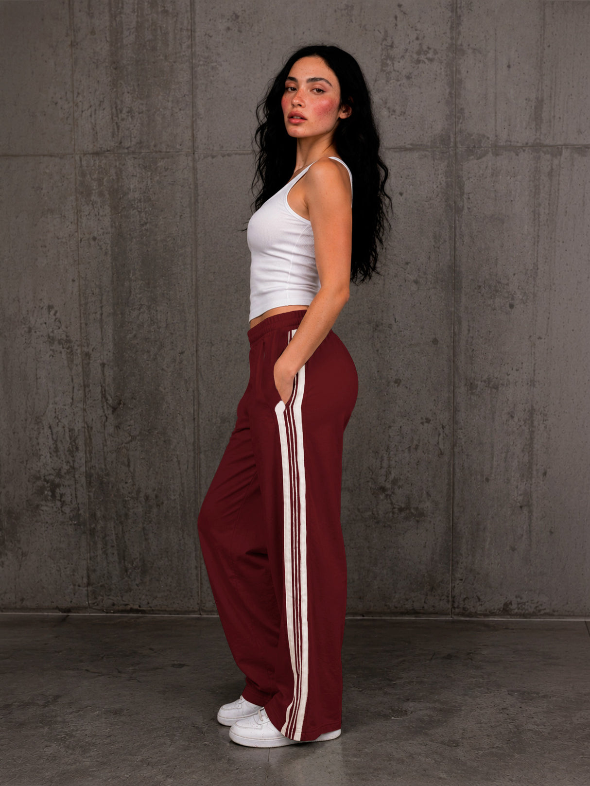 Pants Mujer Jogger Corte Acampanado Deportivo Slim Fit
