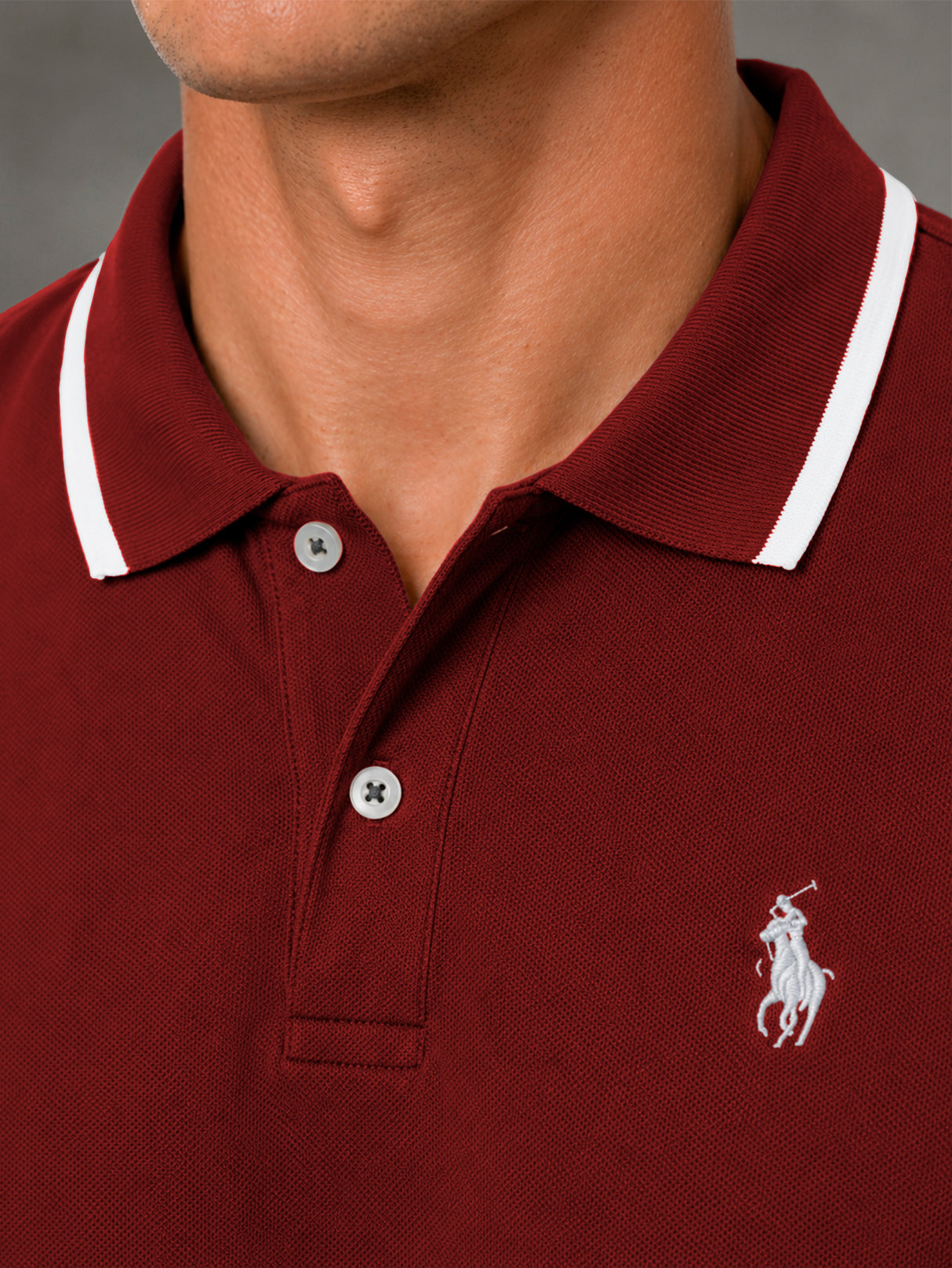 Camisa HPC Polo Hombre Manga Corta Sport Elegante Estilo Old Money