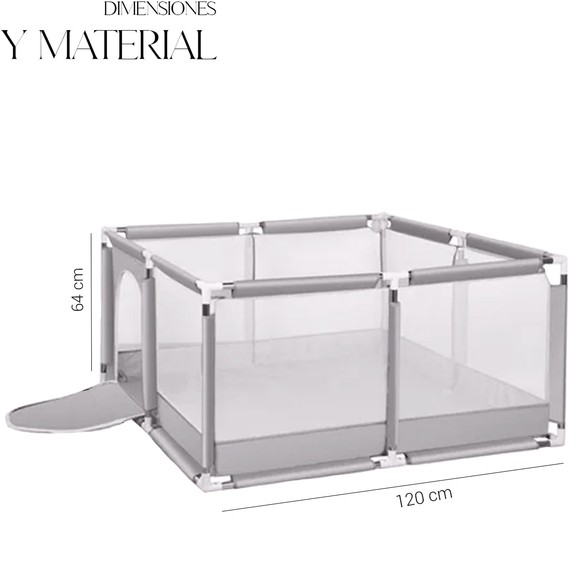 Corral Para Bebé Multifuncional