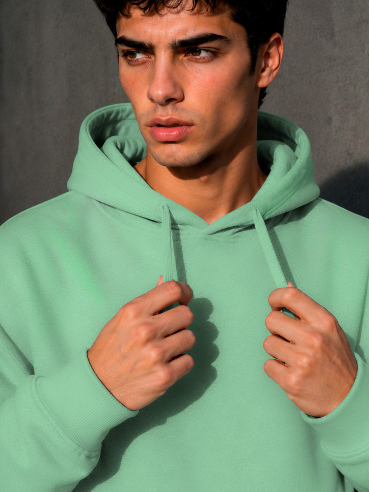 Sudadera Hombre Con Capucha De Calidad Hoodie