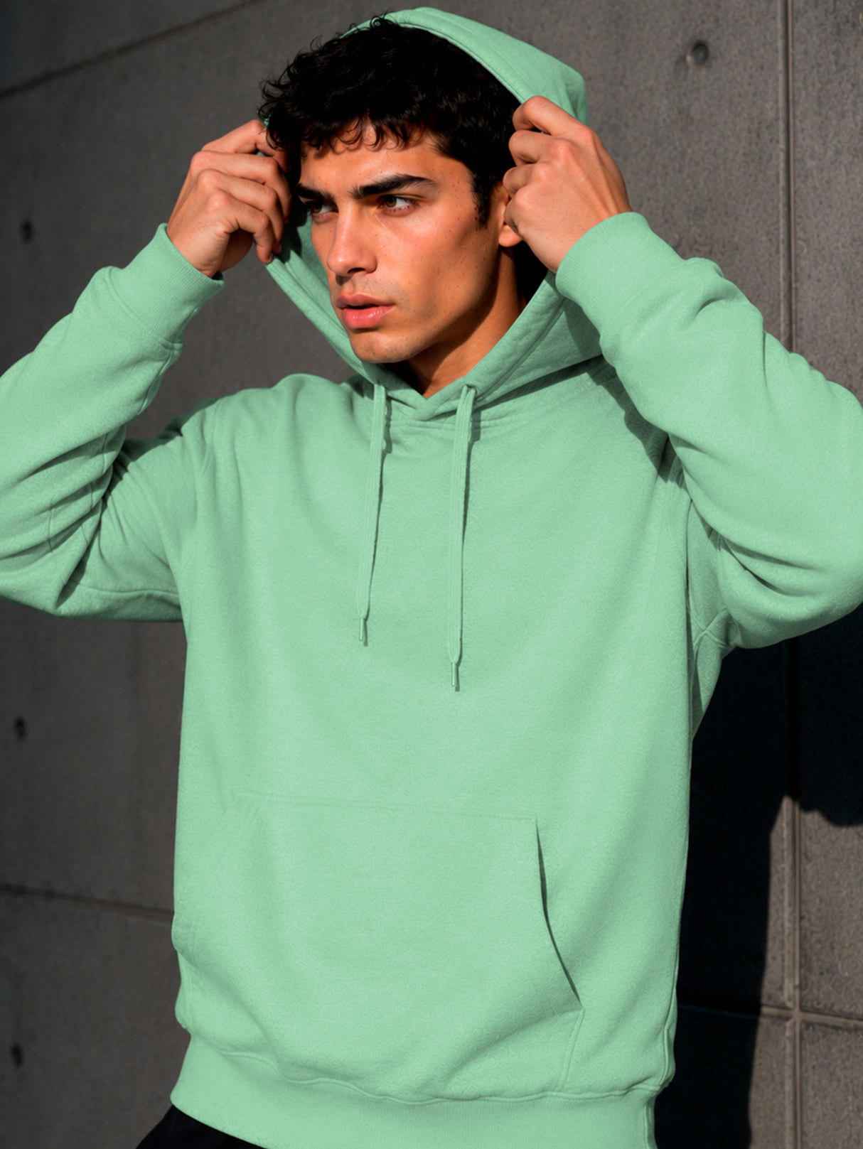 Sudadera Hombre Con Capucha De Calidad Hoodie